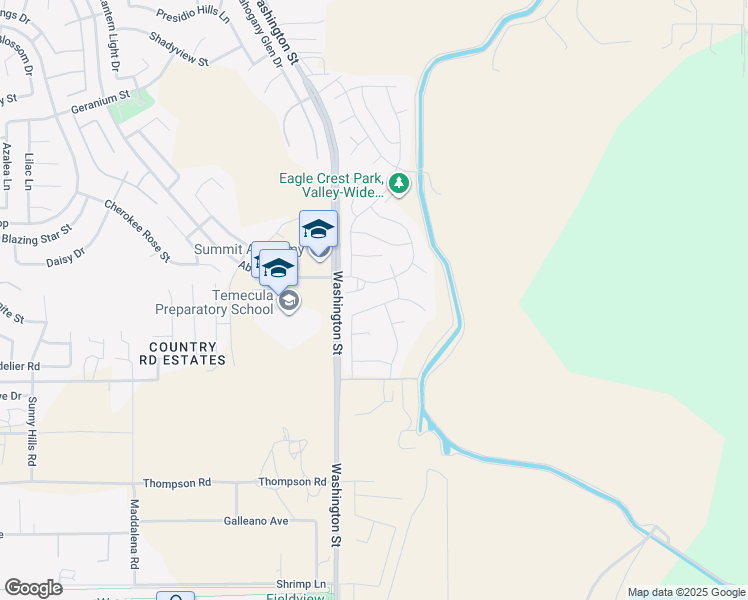 map of restaurants, bars, coffee shops, grocery stores, and more near 33076 Lirac Lane in Menifee