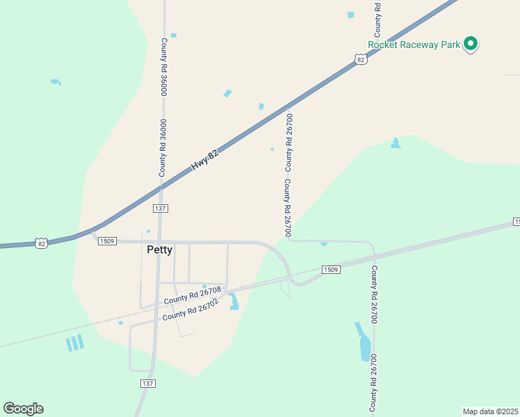 map of restaurants, bars, coffee shops, grocery stores, and more near in Petty