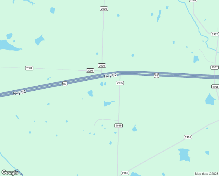 map of restaurants, bars, coffee shops, grocery stores, and more near 4102 U.S. 82 in Dodd City