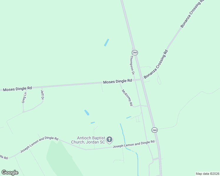 map of restaurants, bars, coffee shops, grocery stores, and more near 8032 Moses Dingle Road in Manning