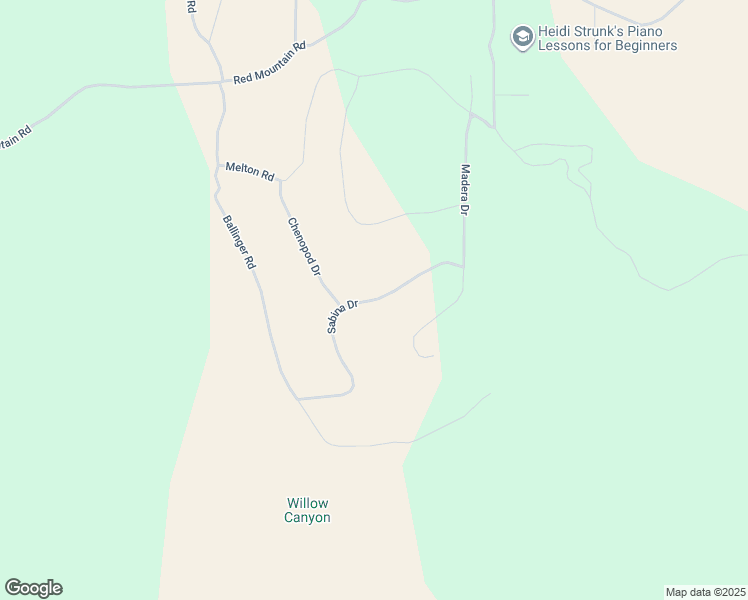 map of restaurants, bars, coffee shops, grocery stores, and more near Sabina Drive in Riverside County
