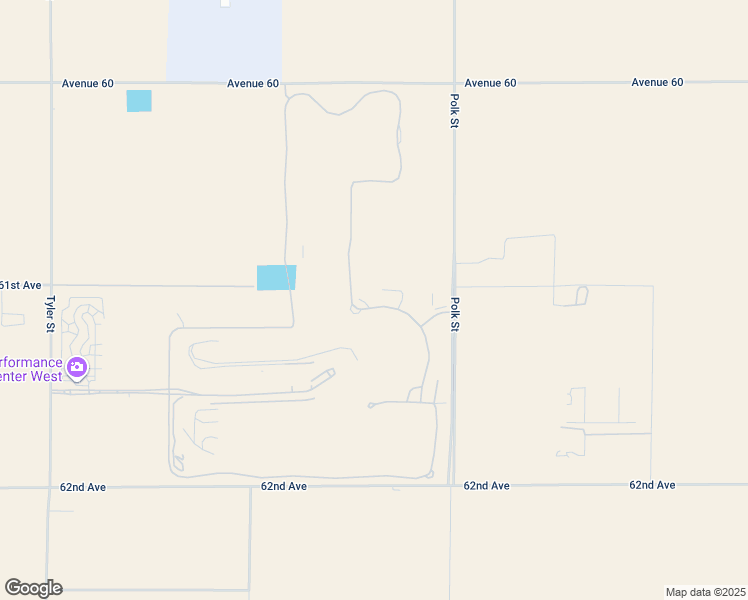 map of restaurants, bars, coffee shops, grocery stores, and more near 61126 Goodwood Drive in Thermal