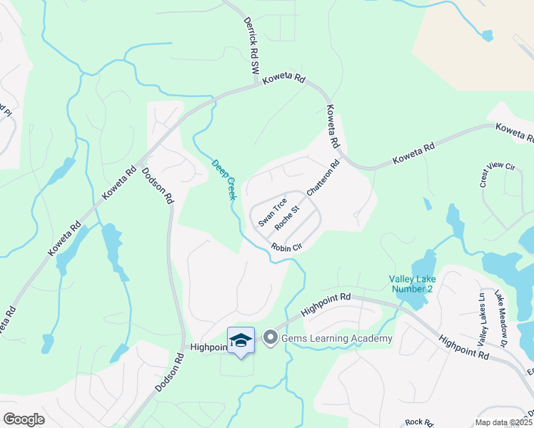map of restaurants, bars, coffee shops, grocery stores, and more near 4519 Swan Trce in College Park