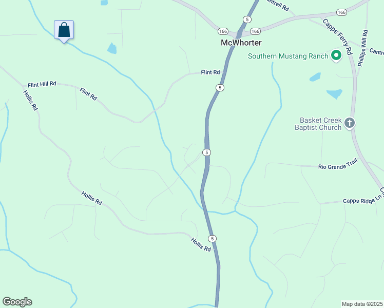 map of restaurants, bars, coffee shops, grocery stores, and more near 7260 Bluewater Lane in Douglasville