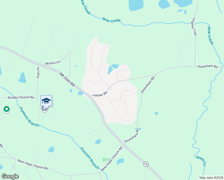 map of restaurants, bars, coffee shops, grocery stores, and more near 99 Harper Road in Carrollton