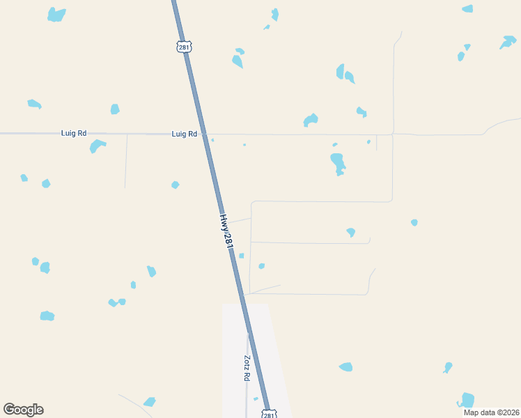 map of restaurants, bars, coffee shops, grocery stores, and more near 16712 U.S. 281 in Scotland