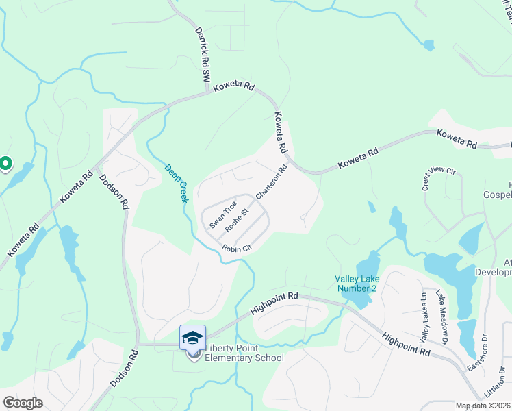 map of restaurants, bars, coffee shops, grocery stores, and more near 4005 Robin Circle in College Park