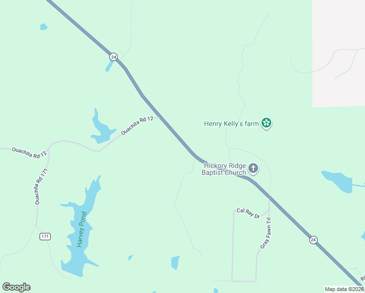 map of restaurants, bars, coffee shops, grocery stores, and more near 3200-3212 Highway 24 in Camden