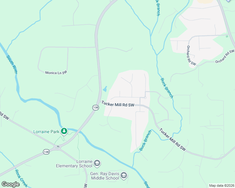 map of restaurants, bars, coffee shops, grocery stores, and more near 2800 Wintercrest Court in Conyers