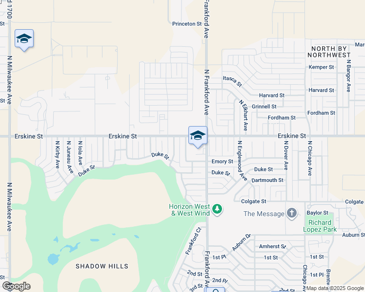 map of restaurants, bars, coffee shops, grocery stores, and more near 529 North Fulton Avenue in Lubbock