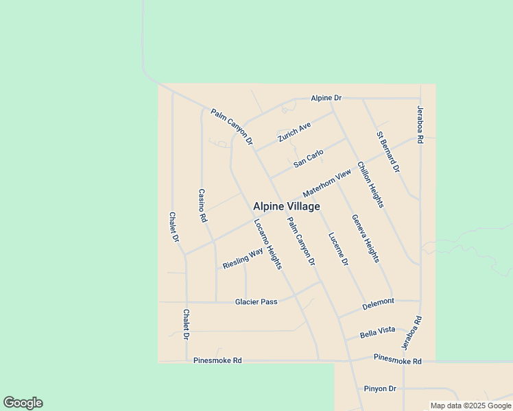 map of restaurants, bars, coffee shops, grocery stores, and more near 0 Locarno Heights in Mountain Center