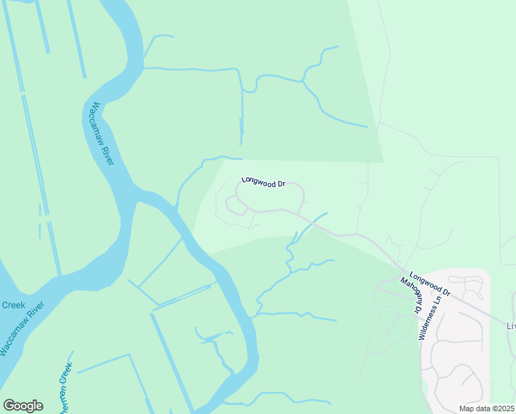map of restaurants, bars, coffee shops, grocery stores, and more near 6344 Longwood Drive in Murrells Inlet