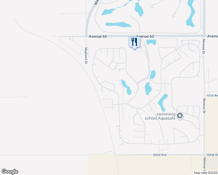 map of restaurants, bars, coffee shops, grocery stores, and more near 60920 Living Stone Drive in La Quinta