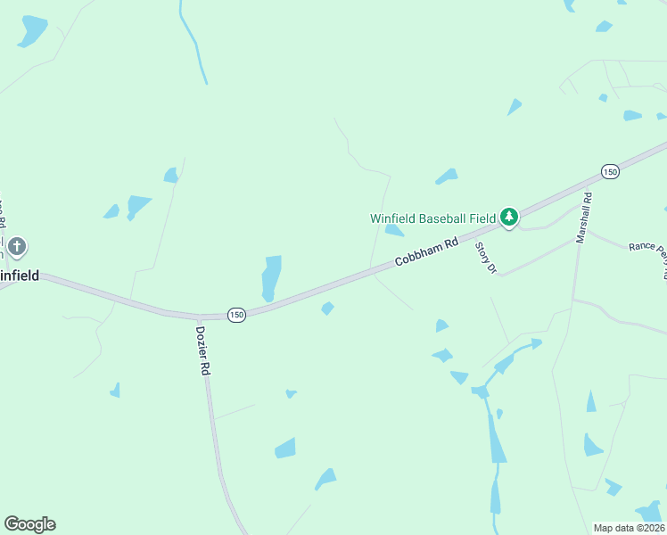 map of restaurants, bars, coffee shops, grocery stores, and more near 6333-6399 Cobbham Road in Appling