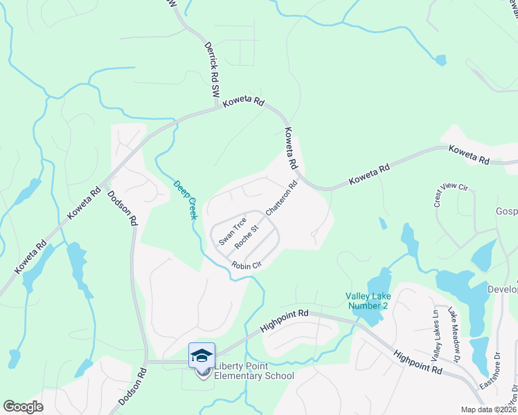 map of restaurants, bars, coffee shops, grocery stores, and more near 4005 Robin Circle in College Park