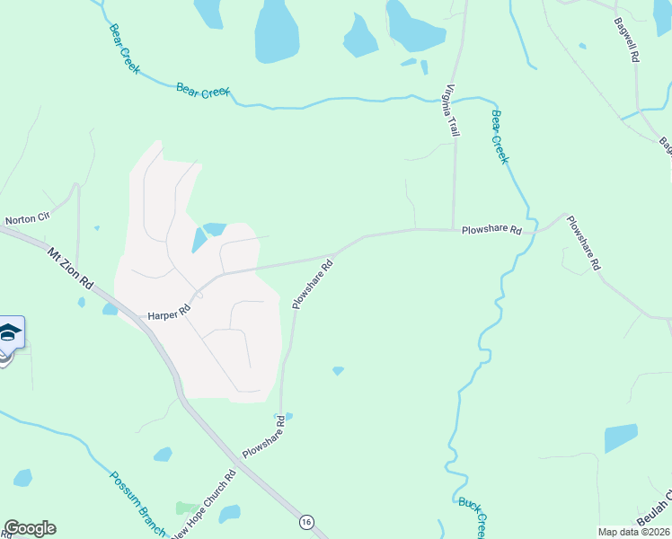 map of restaurants, bars, coffee shops, grocery stores, and more near 1014 Plowshare Road in Carrollton