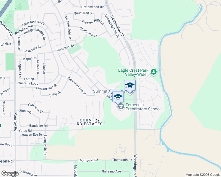 map of restaurants, bars, coffee shops, grocery stores, and more near 35726 Ginger Tree Drive in Winchester