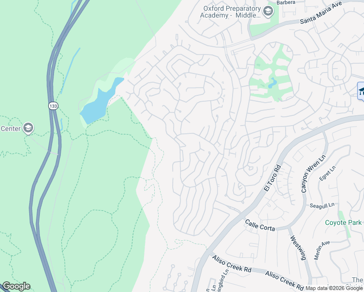 map of restaurants, bars, coffee shops, grocery stores, and more near 3498 Bahia Blanca West in Laguna Woods