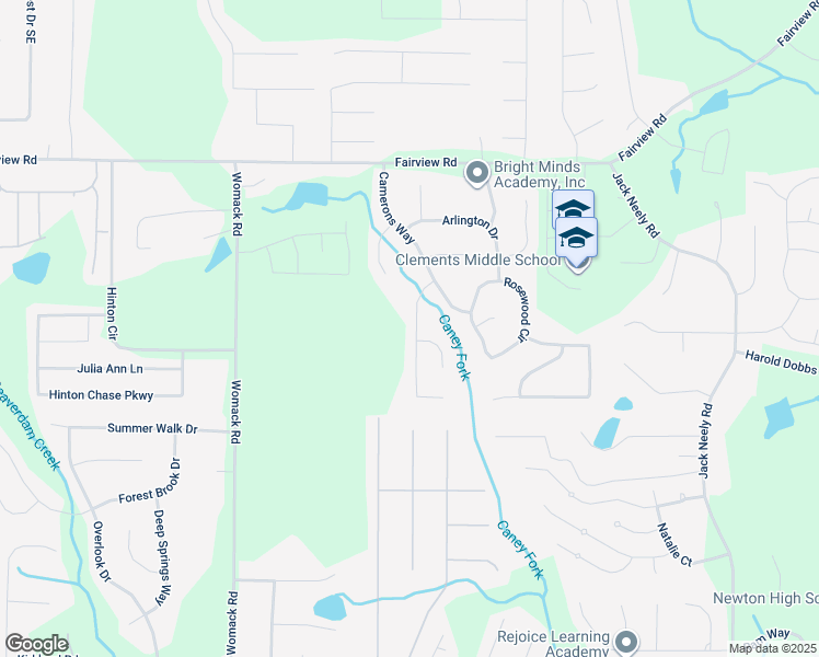 map of restaurants, bars, coffee shops, grocery stores, and more near 60 Landing Lane in Covington