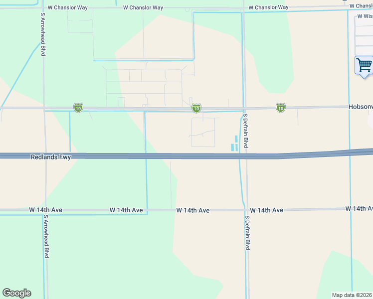 map of restaurants, bars, coffee shops, grocery stores, and more near in Blythe