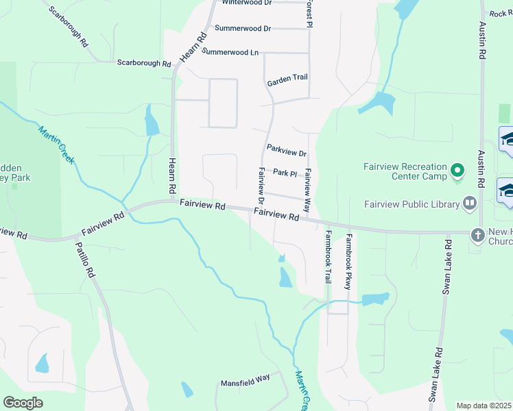 map of restaurants, bars, coffee shops, grocery stores, and more near 100 Fairview Drive in Stockbridge