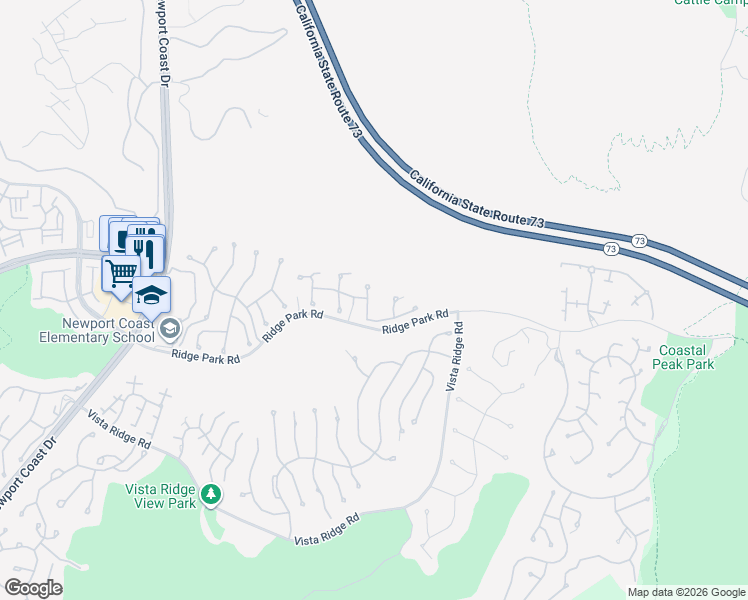 map of restaurants, bars, coffee shops, grocery stores, and more near 14 Pavona in Newport Beach