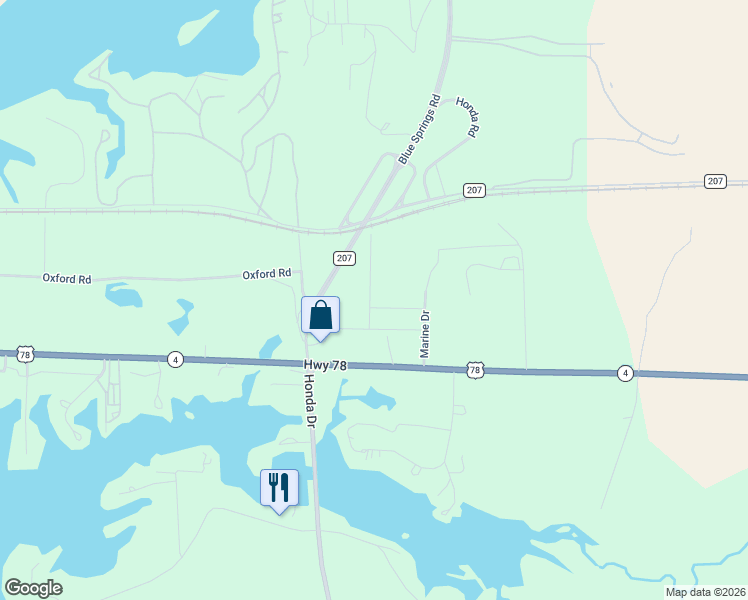 map of restaurants, bars, coffee shops, grocery stores, and more near in Lincoln
