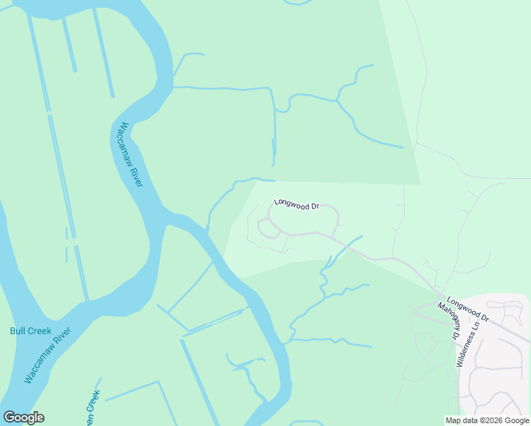 map of restaurants, bars, coffee shops, grocery stores, and more near 6371 Longwood Drive in Murrells Inlet