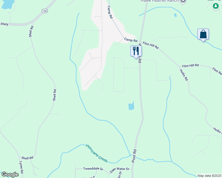 map of restaurants, bars, coffee shops, grocery stores, and more near 7257 Wildflower Walk in Winston