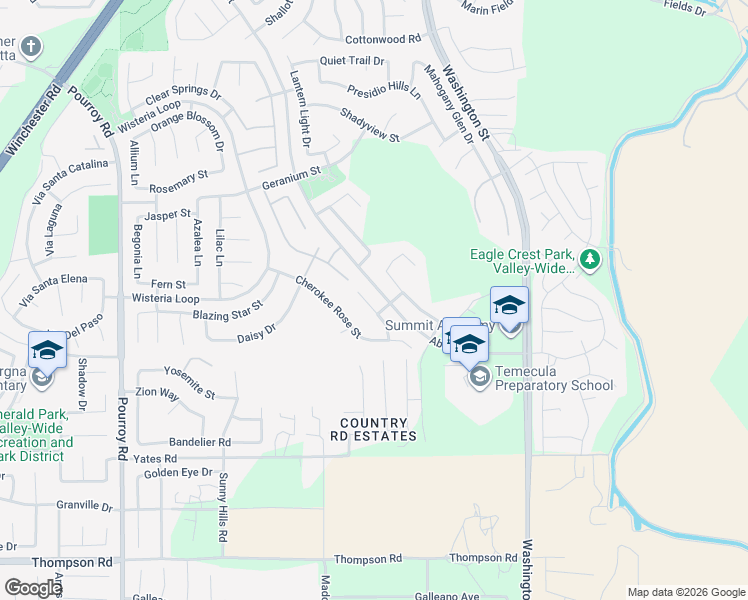 map of restaurants, bars, coffee shops, grocery stores, and more near 35676 Small Pine Court in Winchester