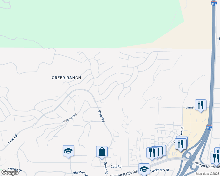 map of restaurants, bars, coffee shops, grocery stores, and more near 27122 Tube Rose Street in Murrieta