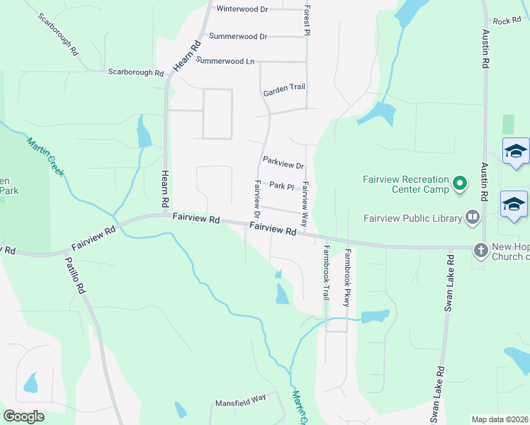 map of restaurants, bars, coffee shops, grocery stores, and more near 101 Fairview Place in Stockbridge
