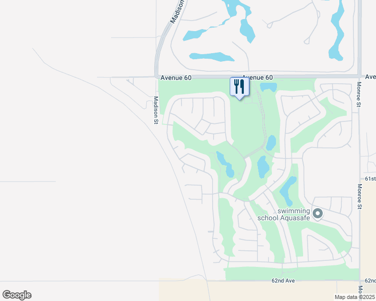 map of restaurants, bars, coffee shops, grocery stores, and more near 81196 Victoria Lane in La Quinta