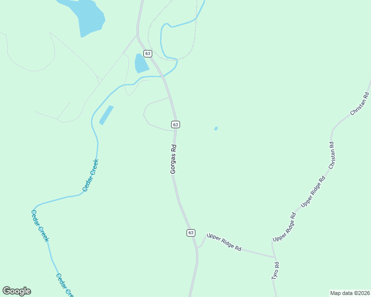 map of restaurants, bars, coffee shops, grocery stores, and more near 23967 Gorgas Road in Berry