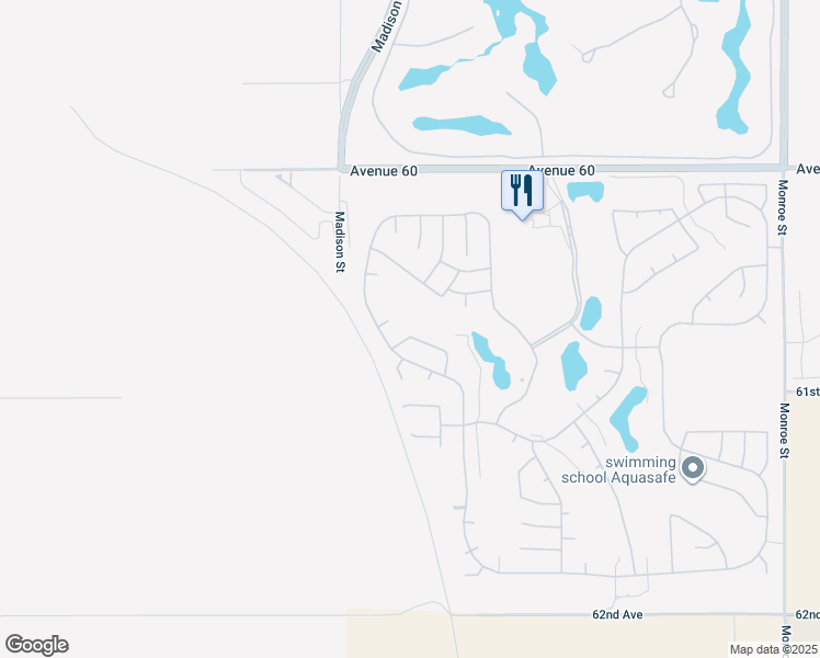 map of restaurants, bars, coffee shops, grocery stores, and more near 81196 Victoria Lane in La Quinta