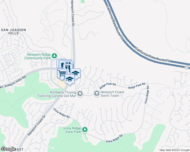 map of restaurants, bars, coffee shops, grocery stores, and more near 18 Renata in Newport Beach