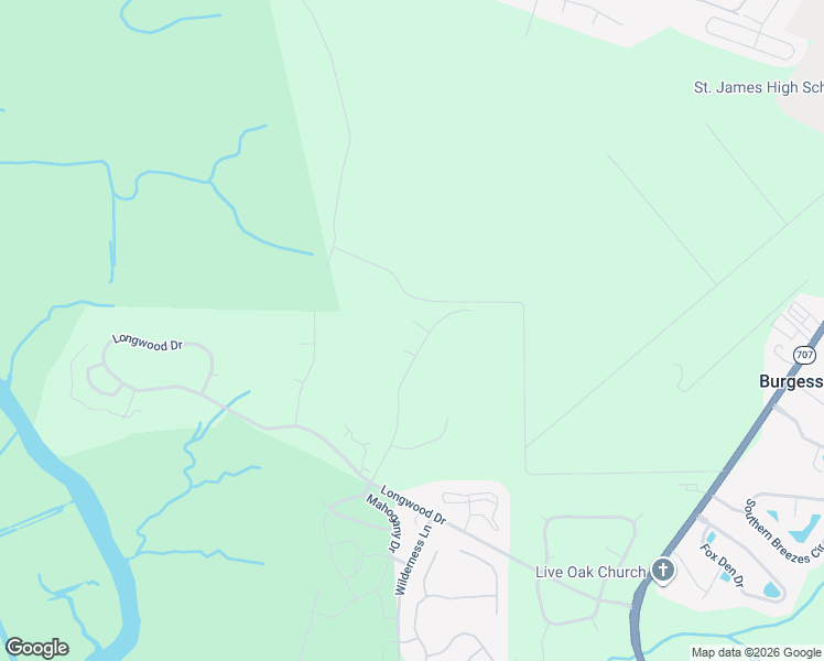 map of restaurants, bars, coffee shops, grocery stores, and more near 6604 Salisbury Court in Murrells Inlet