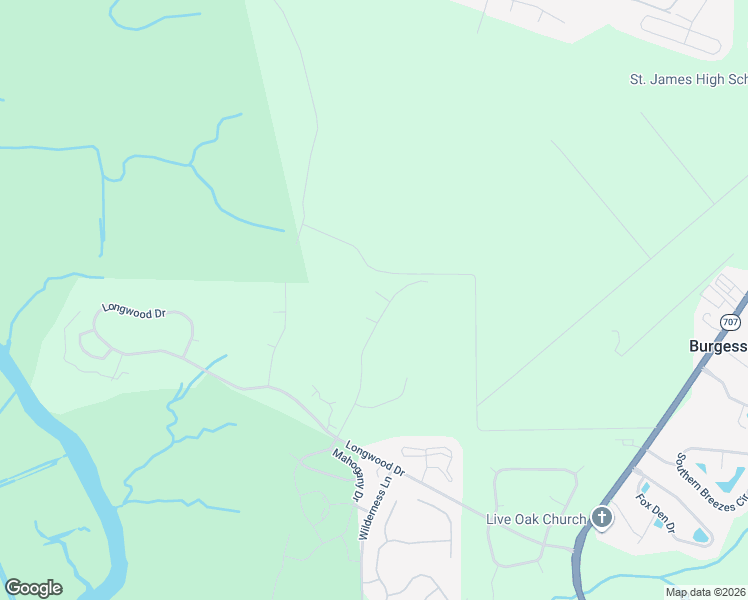 map of restaurants, bars, coffee shops, grocery stores, and more near 6604 Salisbury Court in Murrells Inlet