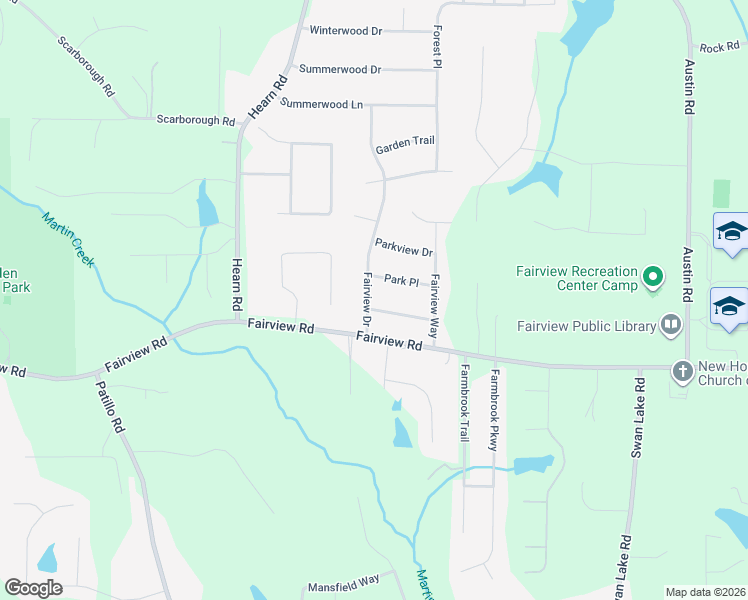 map of restaurants, bars, coffee shops, grocery stores, and more near 101 Fairview Place in Stockbridge