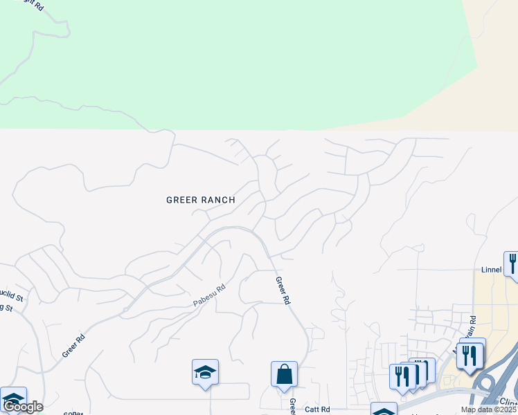 map of restaurants, bars, coffee shops, grocery stores, and more near 27002 Red Maple Street in Murrieta