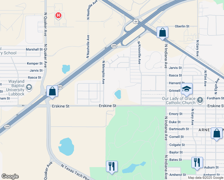 3710 Erskine Street, Lubbock TX Walk Score