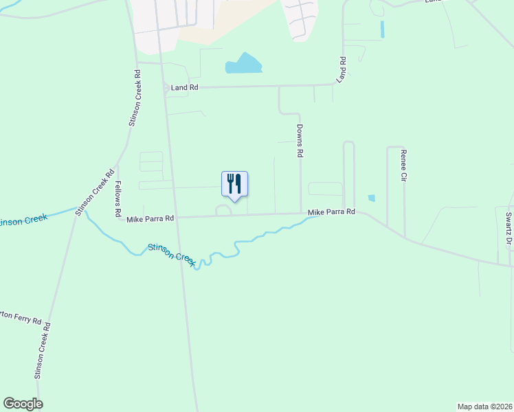 map of restaurants, bars, coffee shops, grocery stores, and more near 1372 Mike Parra Road in Columbus