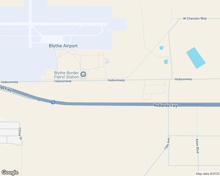 map of restaurants, bars, coffee shops, grocery stores, and more near 2 West Hobsonway in Blythe