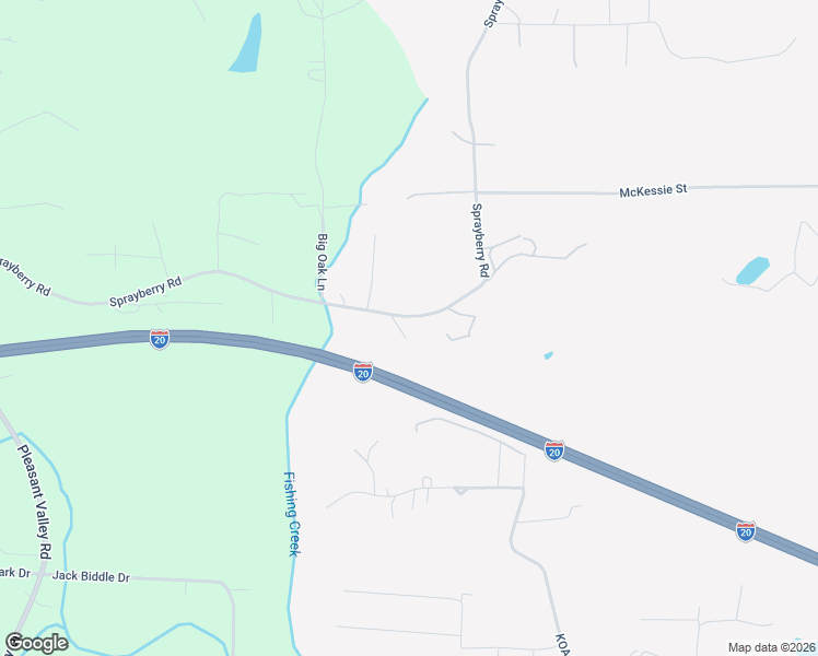 map of restaurants, bars, coffee shops, grocery stores, and more near 2500 Sprayberry Road in Pell City