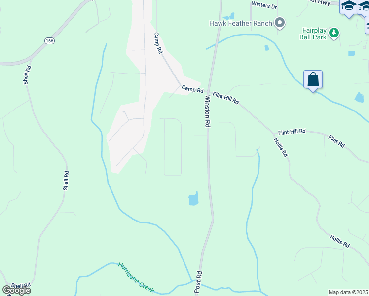 map of restaurants, bars, coffee shops, grocery stores, and more near 7208 Hummingbird Lane in Winston