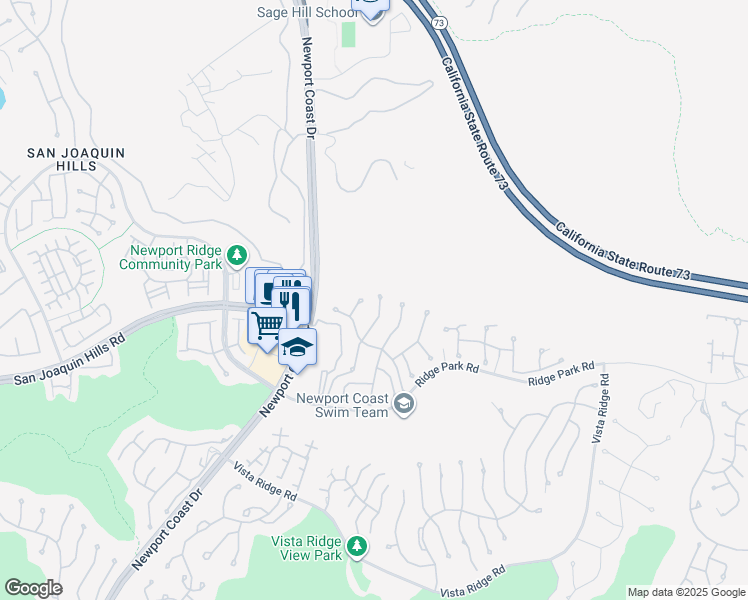 map of restaurants, bars, coffee shops, grocery stores, and more near 5 Marisol in Newport Beach
