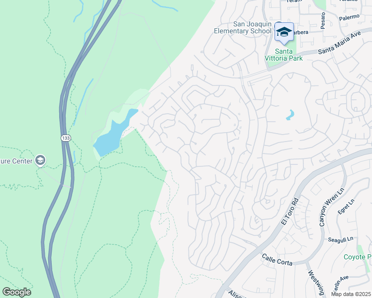 map of restaurants, bars, coffee shops, grocery stores, and more near 3494 Monte Hermoso in Laguna Woods
