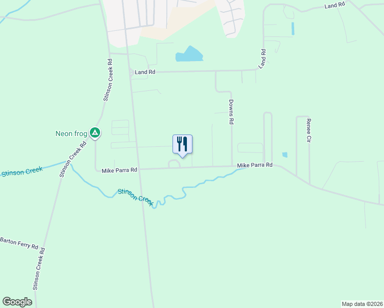 map of restaurants, bars, coffee shops, grocery stores, and more near 1372 Mike Parra Road in Columbus