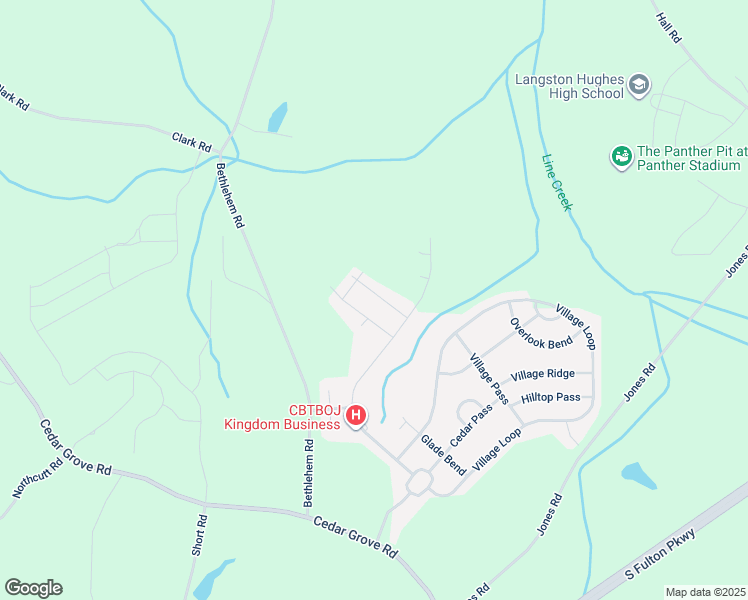 map of restaurants, bars, coffee shops, grocery stores, and more near 7962 Pikefarm Trail in Fairburn