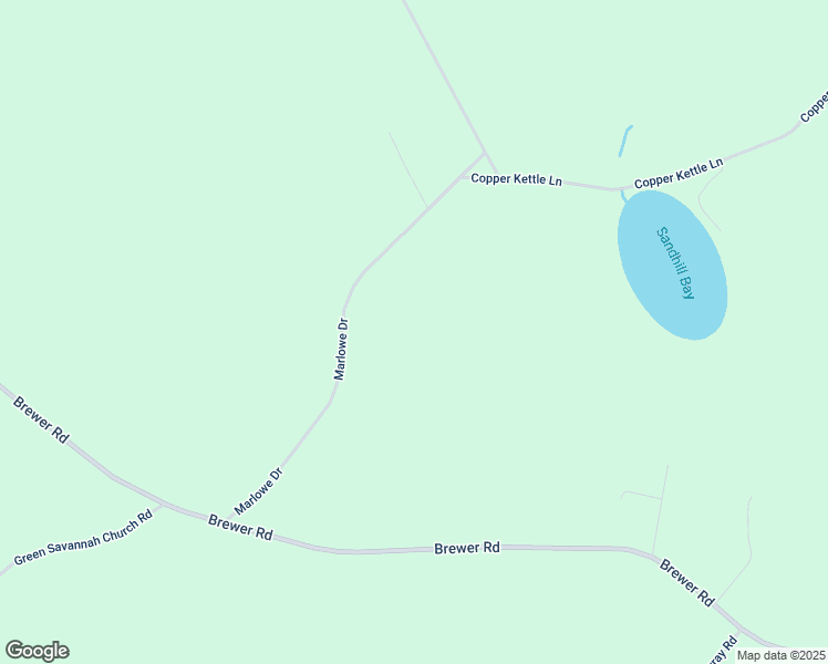 map of restaurants, bars, coffee shops, grocery stores, and more near 1381 Marlowe Drive in Manning